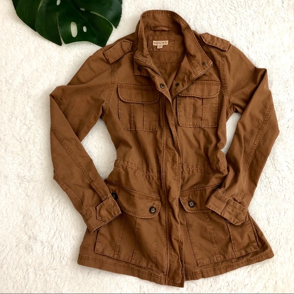 Merona Rustic Brown Utility Jacket 